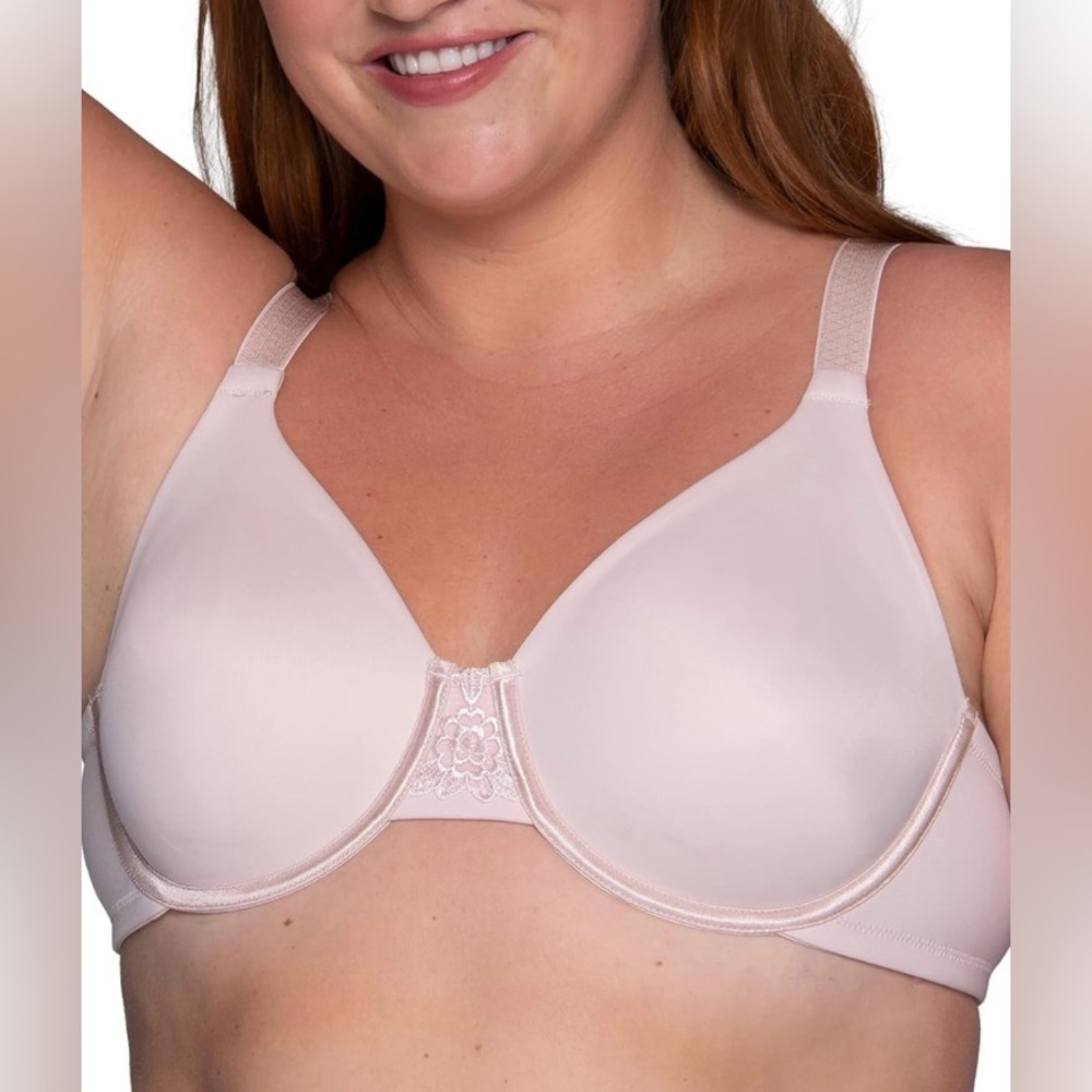 Vanity Fair Beauty Back Smoothing Minimizer Bra - pink